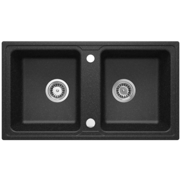 DEANTE sudoper granitni Zobra grafit 780x435x180mm