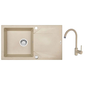 DEANTE granitni sudoper Evora sa baterijom