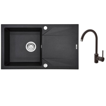 DEANTE sudoper granit Evora 780x440x180mm