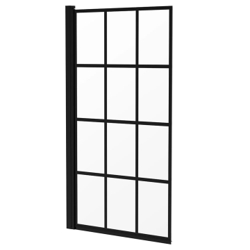 DEANTE Jasmin stakleni paravan za kadu 80x140cm crni