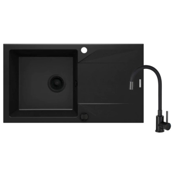 DEANTE sudoper granit Evora 780x440x193