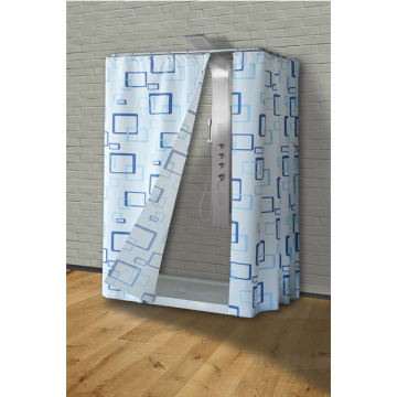 SANIPLAST zavjesa kupatilska 180x200cm Teorema