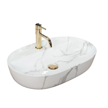 REA umivaonik Aura Marmo 61 x 41 x 13 cm