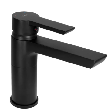 REA baterija za umivaonik Argus crna niska