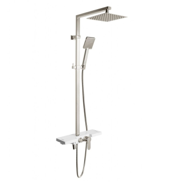 REA tuš usponski Lucas četvrtasti s policom