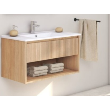 SENEX ormarić Andora 80cm urban oak sa umivaonikom