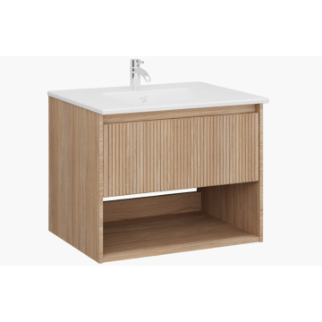SENEXAQUA ormarić Andora Urban Oak sa umivaonikom 60cm