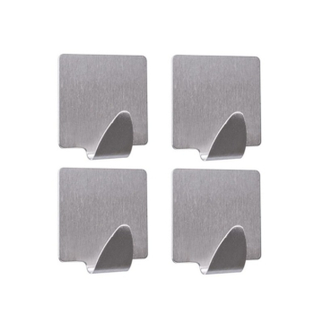 AWD držač kukica zidni Silver