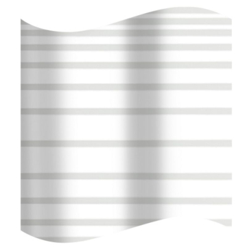 AWD zavjesa za kadu Peva 180x180cm bijela sa crtom