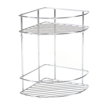 AWD INTERIOR  polica ugaona hrom 2 nivoa 31x28x23