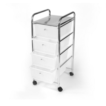 AWD INTERIOR polica za kupatilo sa ladicama 33 x 80,5 x 39 cm