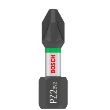 BOSCH Nastavak za udarni odvijač PZ2 25 mm 2/1 pak