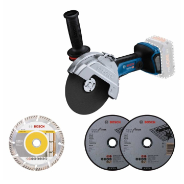 BOSCH brusilica aku ravna GWS 18V - 180 PC Solo alat