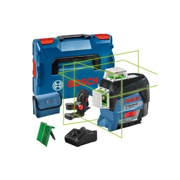 BOSCH nivelir laserski GLL 3-80 CG + BM1 + 12V 2AH u torbi