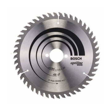 BOSCH list kružne pile 190x2.0x30mm