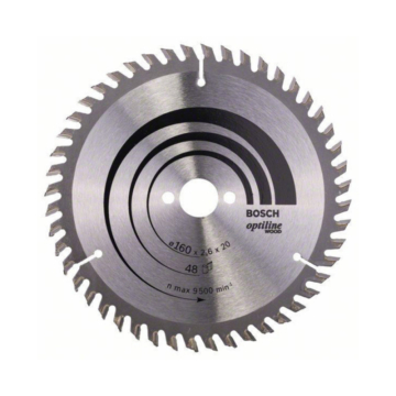 BOSCH list kružne pile 160x20/16mm