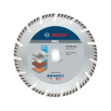 BOSCH ploča univerzalna dijamantska 230x22,23 mm