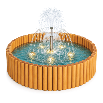 19 FONTANA 2 M SA LED RASVJETOM / SOUND/DIM