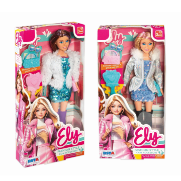 RSTOYS igračka lutka Ely Fashion 29 cm