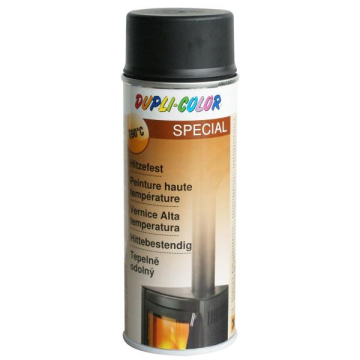 DUPLI-COLOR sprej temperaturni crni 800C 400ml