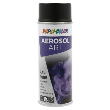 DUPLI-COLOR sprej Aerosol Art RAL 9005 400ml