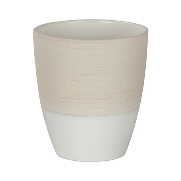 SAKSIJA keramička Scheurich Vanilla Cream 15cm