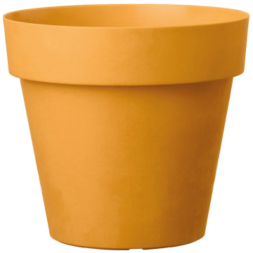 DEROMA saksija Like 22 cm Curry PVC