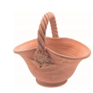 ANTICO MESTIERE saksija glinena Manico Intrecciato 20cm