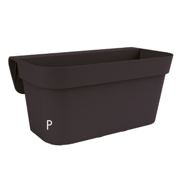 ŽARDINJERA Nicoli Arke Balkony Antracit 25x23cm