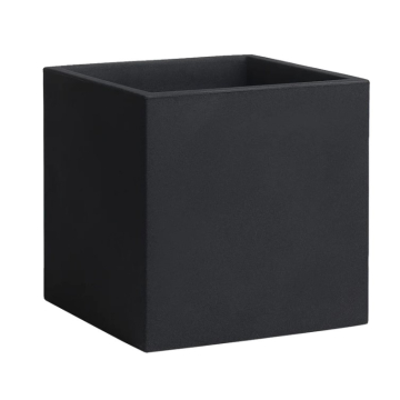 NICOLI saksija Cubo Momus antracit FI50cm