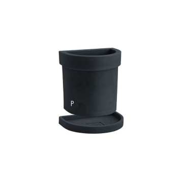NICOLI saksija Themis Parete Antracit 40 cm