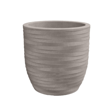 NICOLI saksija Rhea Elegance siva 40 cm