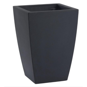 NICOLI saksija Logos 30x30cm antracit