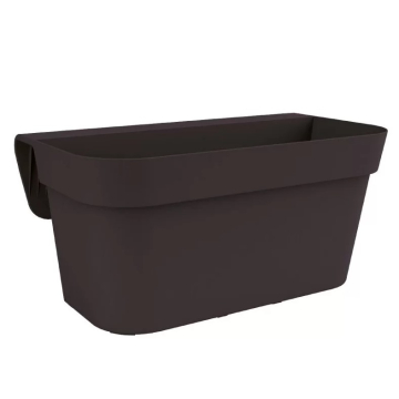 NICOLI žardinjera Arke 40 cm antracit