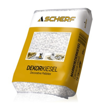 SCHERF bijeli-carrara mramorni kamen 12-16mm