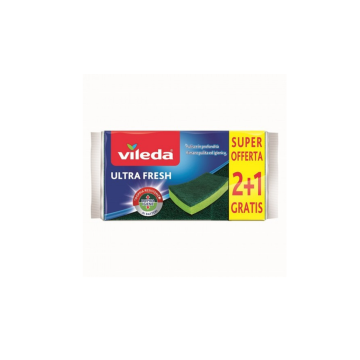 VILEDA UltraFresh spužva sa abrazivom 2+1