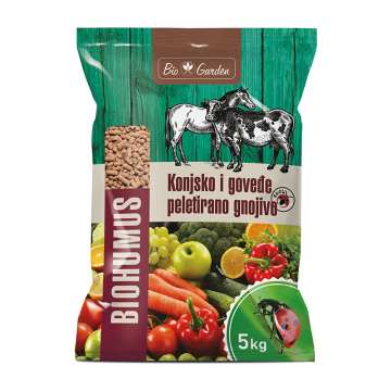 GNOJIVO goveđe i konjsko Biohumus 5kg