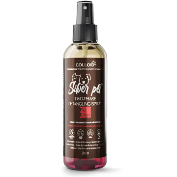 SILVER PET dvofazni sprej za raščešljavanje i sjaj dlake 200ml