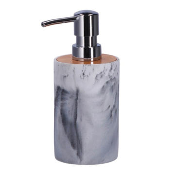 DOZATOR za sapun Bamboo-Diam Calacata 7.5x16.5 cm