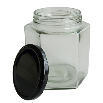 TEGLA hexagonal 720ml+poklopac 3/1