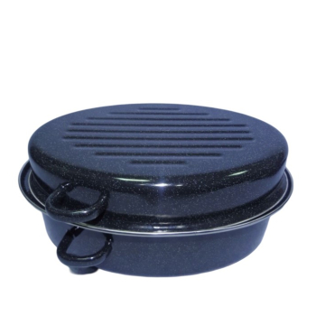 PEKAČ emajl sa obodom 38cm