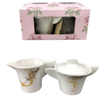 POSUDE za šećer i mlijeko