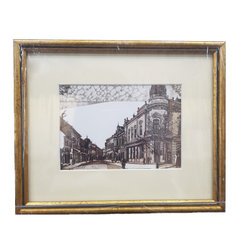 SLIKA grafika u ramu 20x25 cm