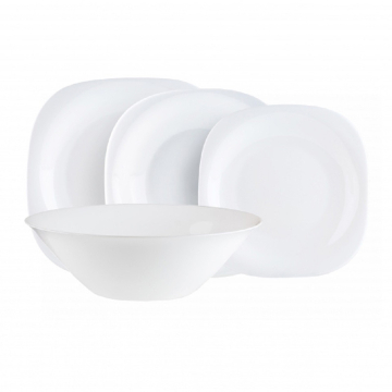 TANJIRI set i zdjela Carine 19/1 bijeli