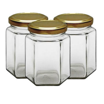 TEGLA HEXAGONAL 390ml + poklopac