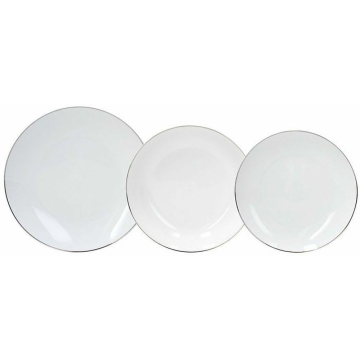 TANJIRI set Tognana Metropol Fascetta 18/1 srebrni obrub