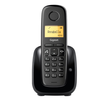 GIGASET telefon bežični A280 crni