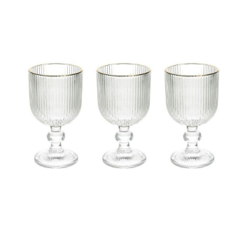 TOGNANA  čaše sa stopom Eclipse 260 ml pakovanje 3/1