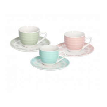 TOGNANA  šolje sa tanjirićima za kafu Gipsy Soft  6/1