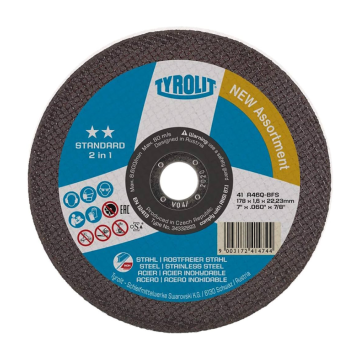 TYROLIT CEE rezna ploča 125x1,6x22,23 mm A46Q-BFS